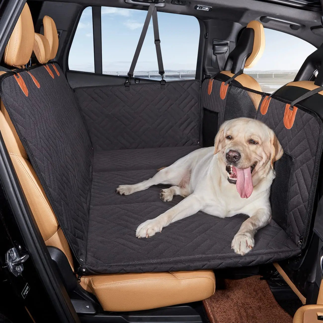 Solins™ Premium Pet Backseat Cover